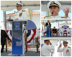 The community recently welcomed Capt. (sel) Stephen Murray as he assumed command of the Naval Surface Warfare Center (NSWC), Corona Division at a ceremony featuring Rear Adm. Lawrence Creevy, commander of the U.S. Navy's Naval Surface Warfare Center.